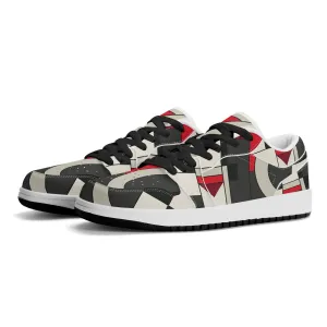 Geometry v6 Low Top Leder Sneaker für Damen