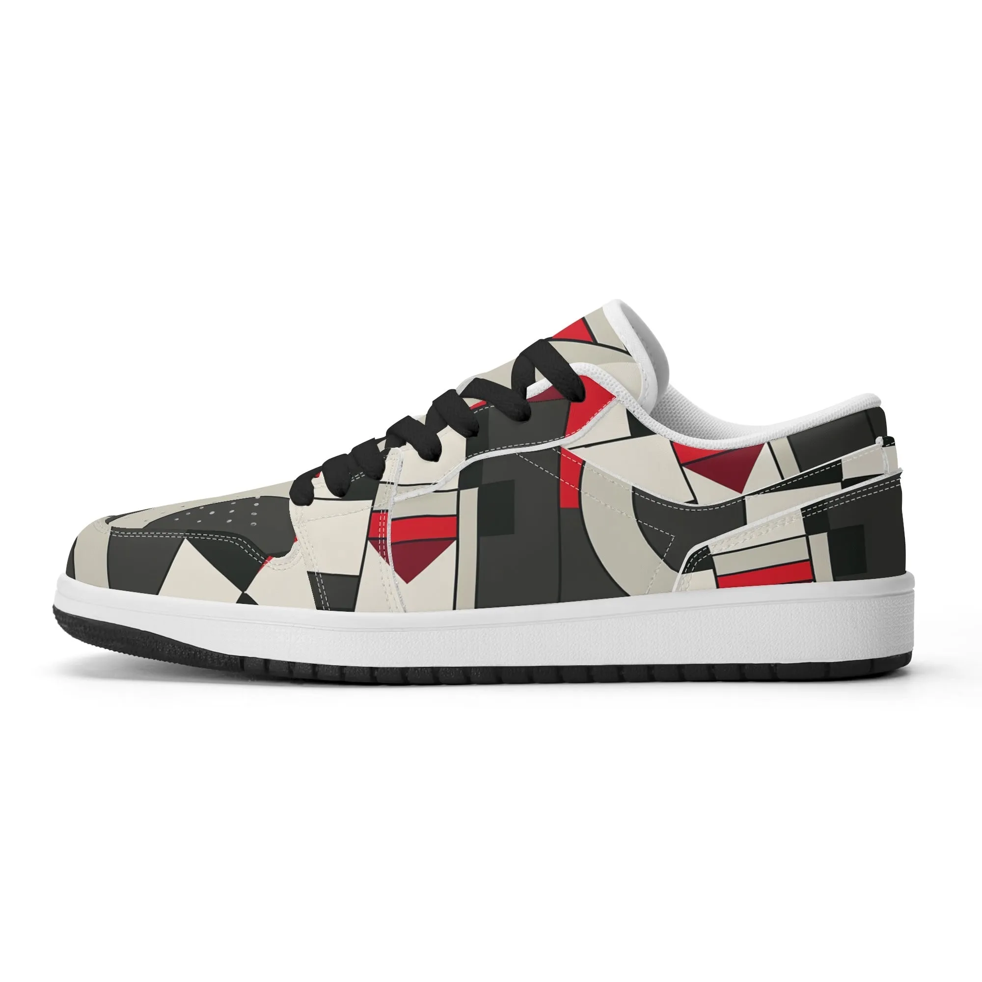 Geometry v6 Low Top Leder Sneaker für Damen