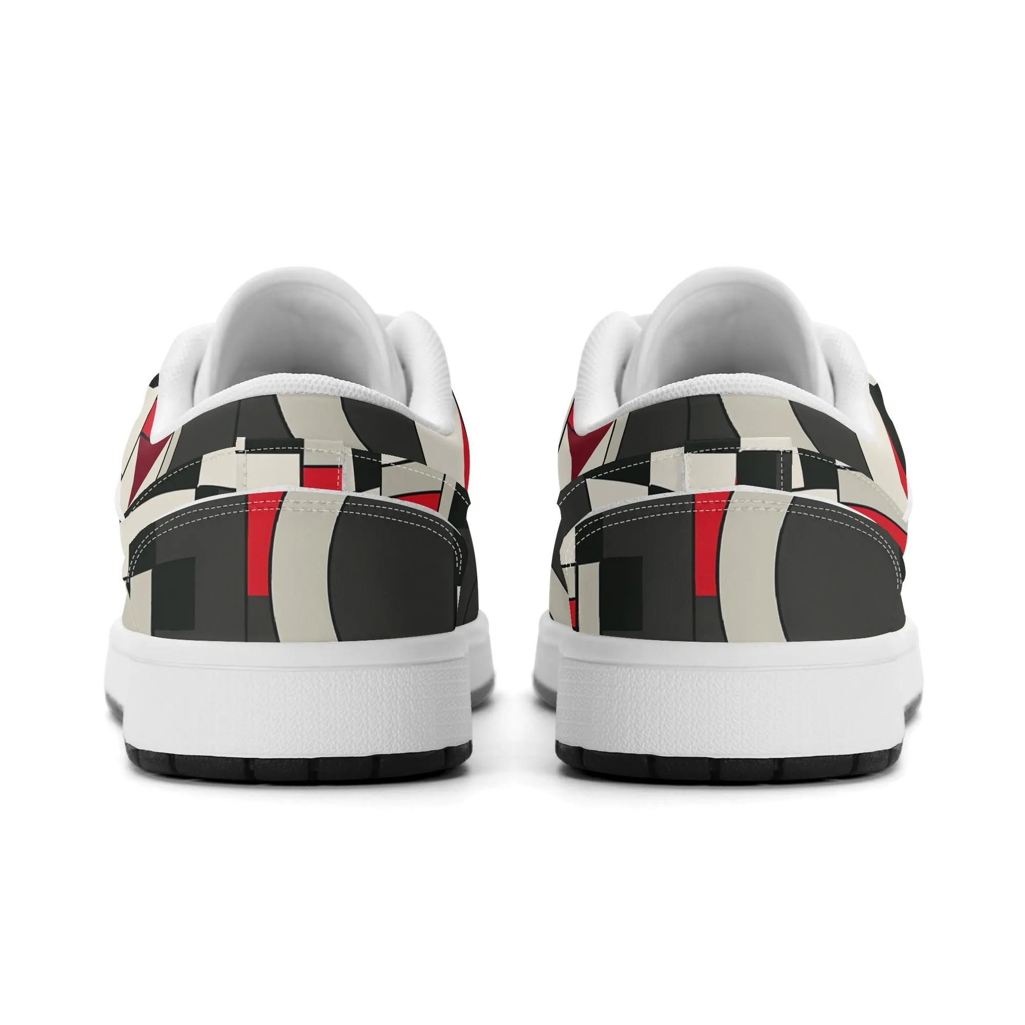 Geometry v6 Low Top Leder Sneaker für Damen