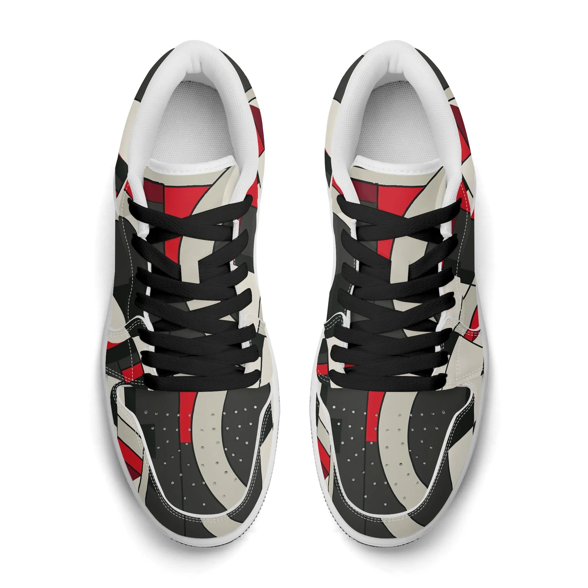 Geometry v6 Low Top Leder Sneaker für Damen
