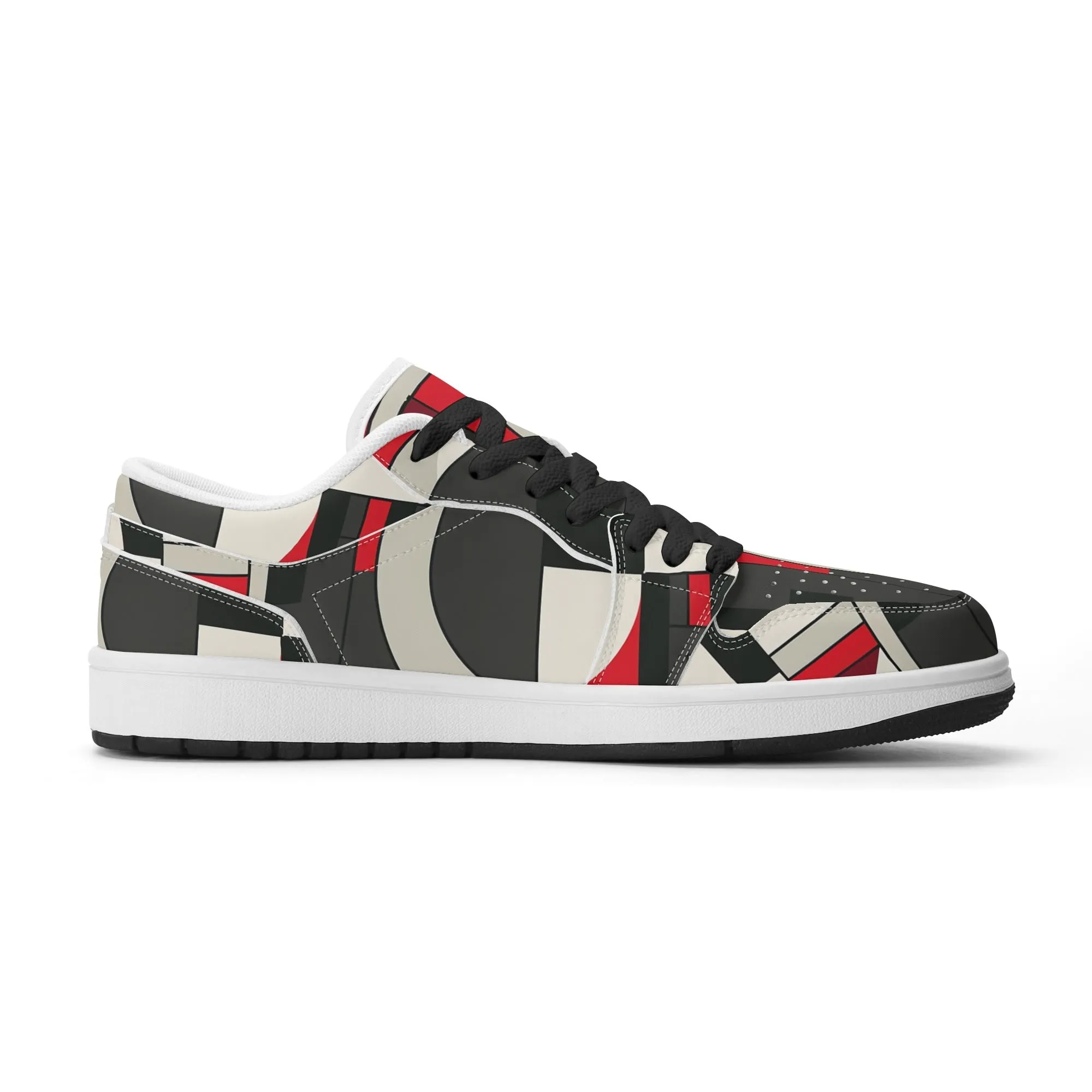 Geometry v6 Low Top Leder Sneaker für Damen