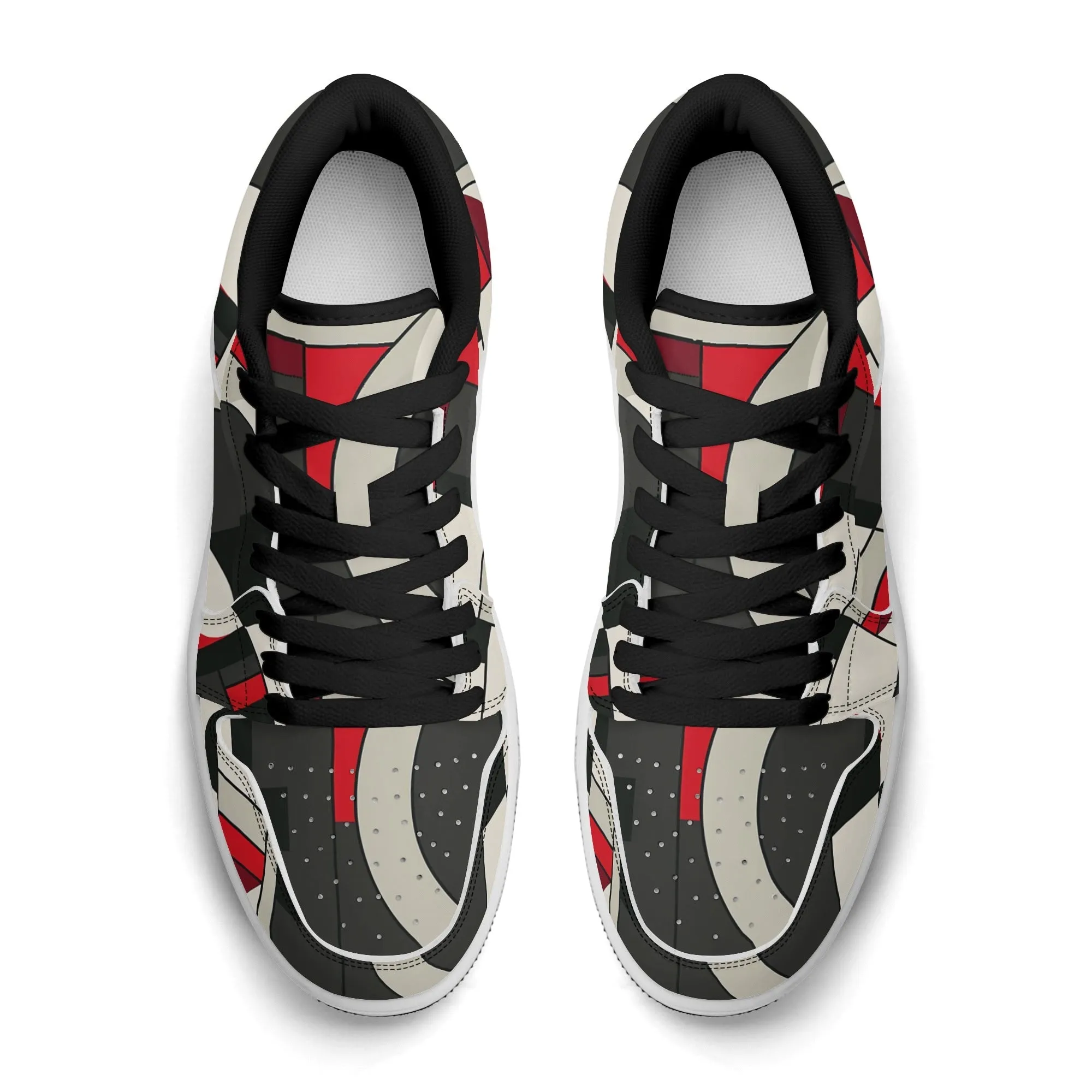 Geometry v6 Low Top Leder Sneaker für Damen