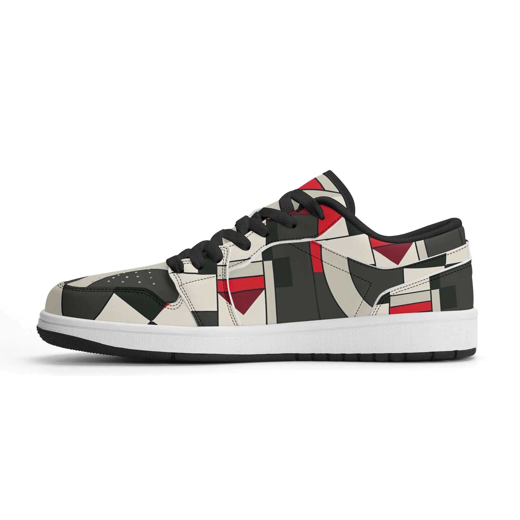 Geometry v6 Low Top Leder Sneaker für Damen
