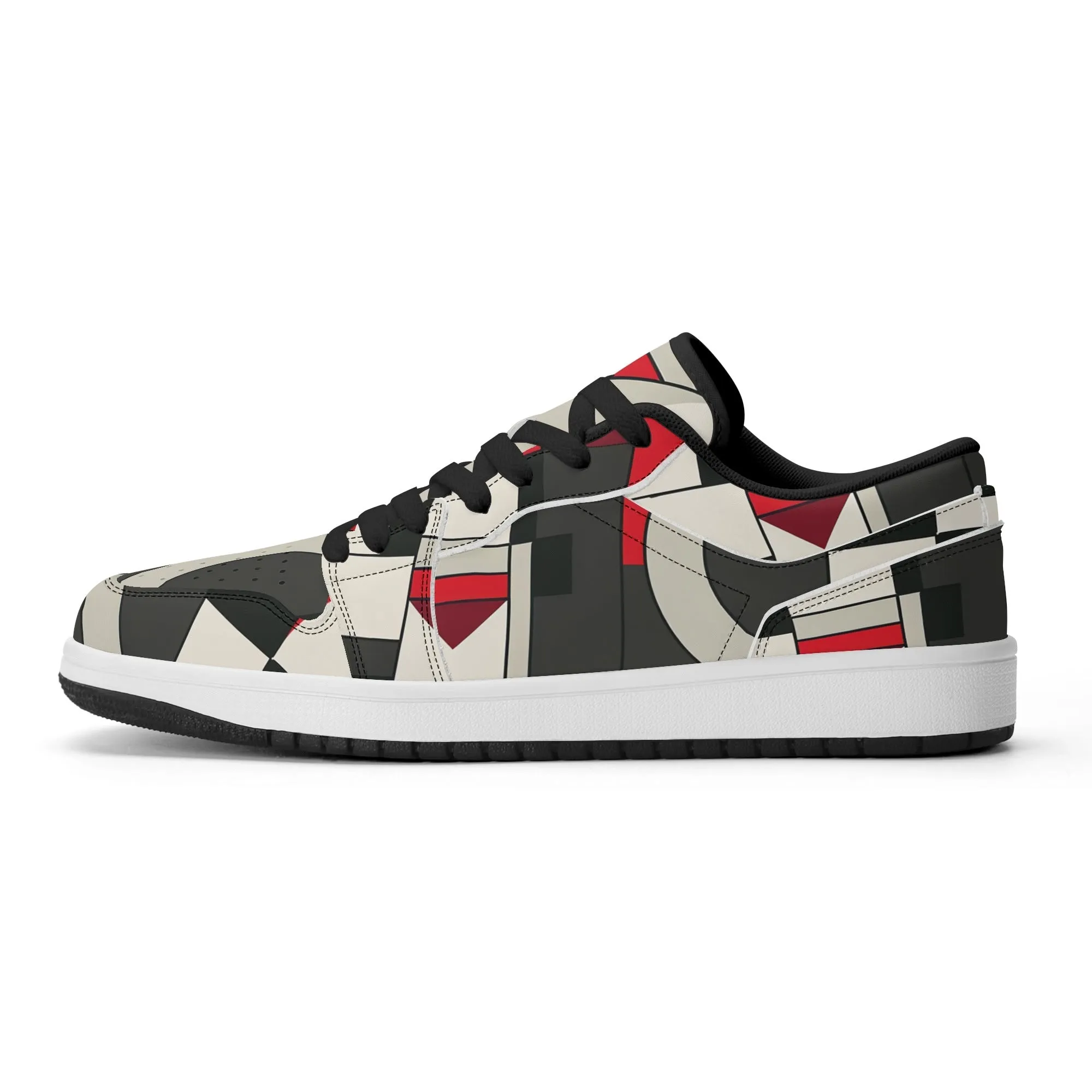 Geometry v6 Low Top Leder Sneaker für Damen