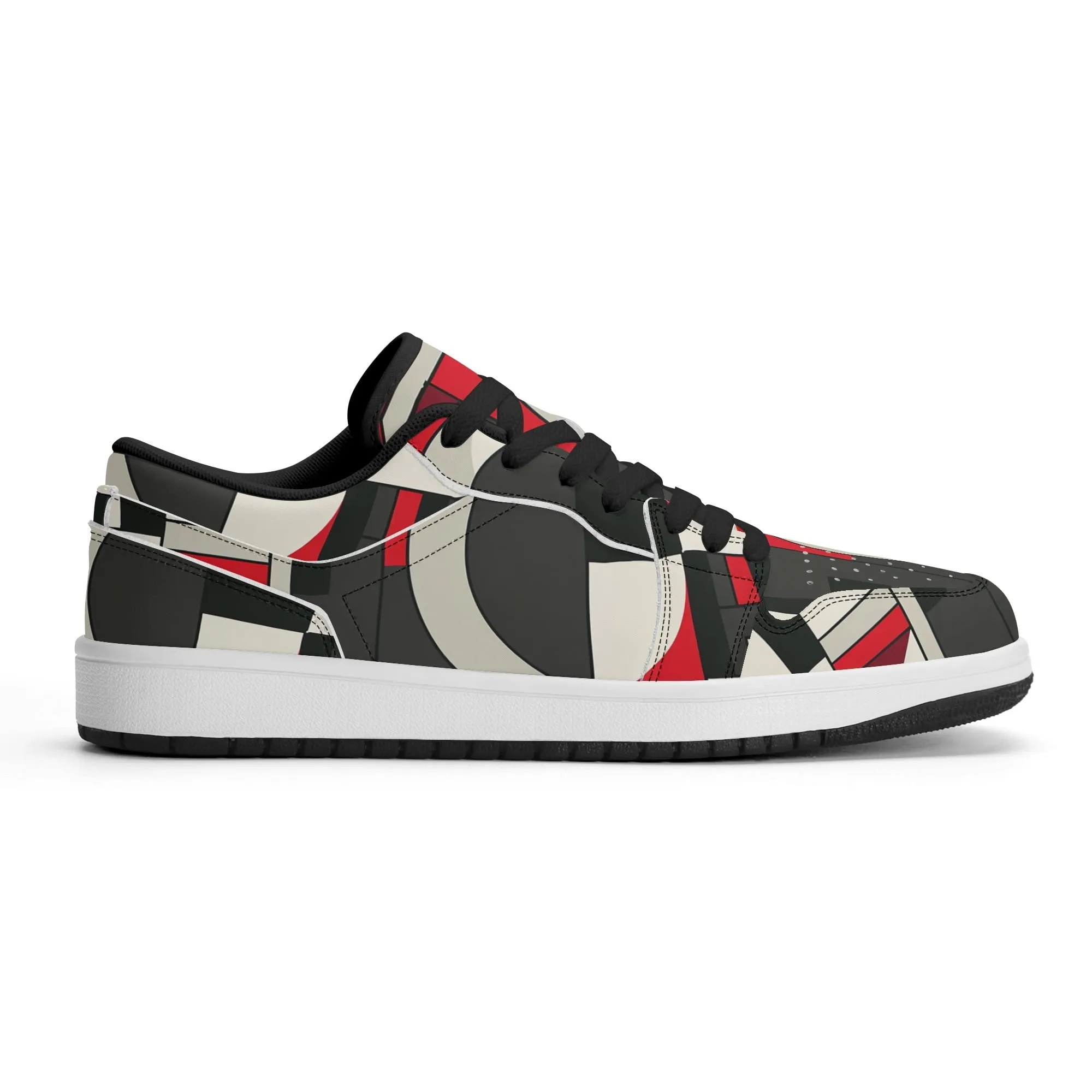 Geometry v6 Low Top Leder Sneaker für Damen