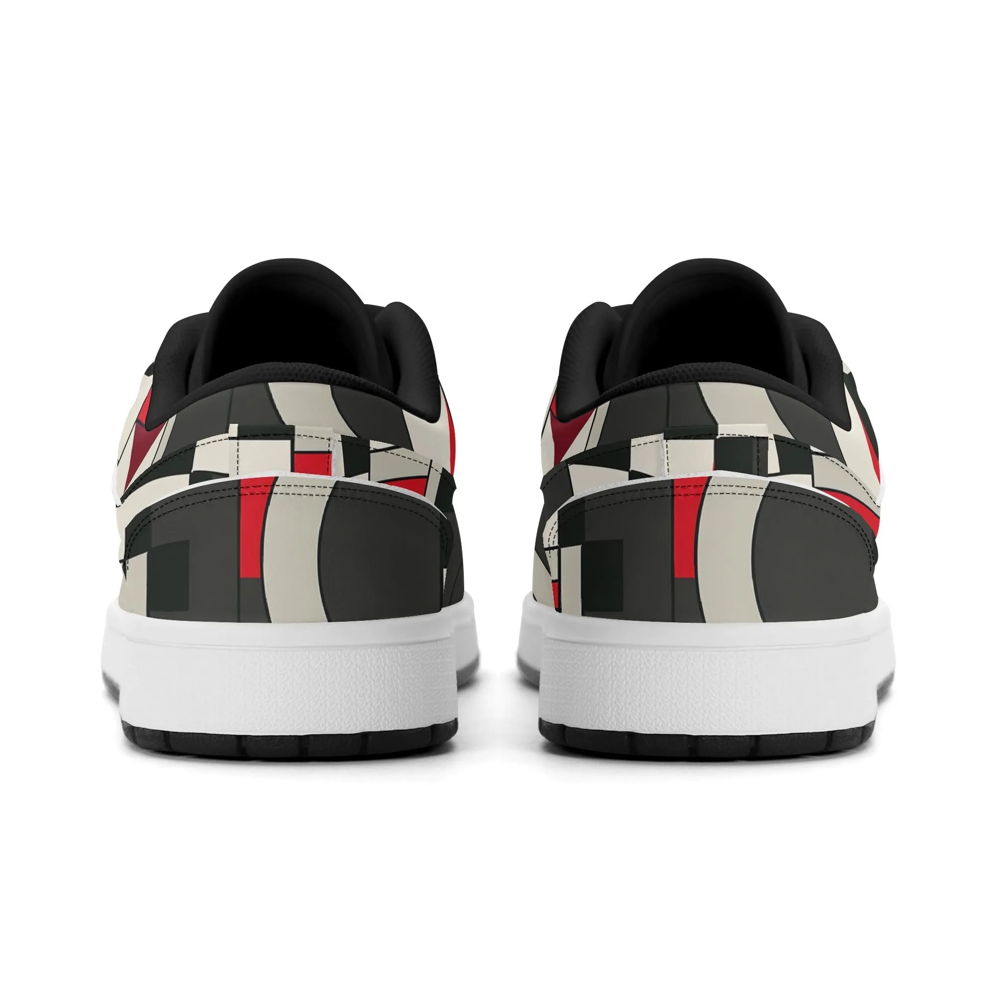 Geometry v6 Low Top Leder Sneaker für Damen