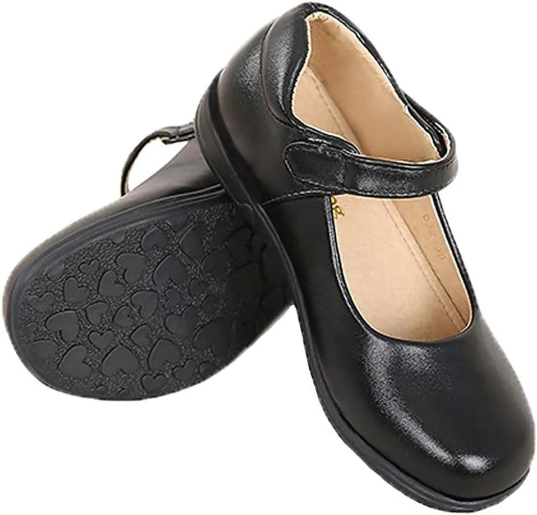 Girls Flat Oxfords School Uniform Shoes Performance Dress Shoes Princess Mary Jane