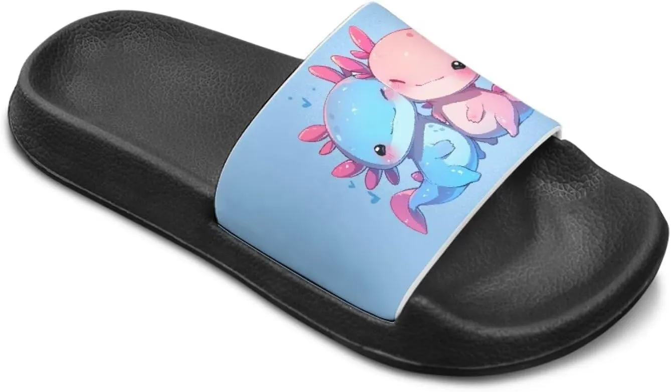 Girls Slip-On Sandals Funny Slide Sandals for Kids Lightweight Design