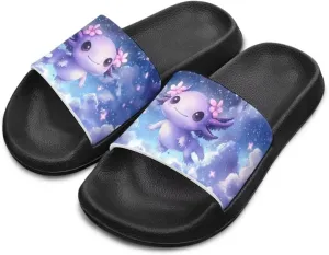 Girls Slip-On Sandals Funny Slide Sandals for Kids Lightweight Design