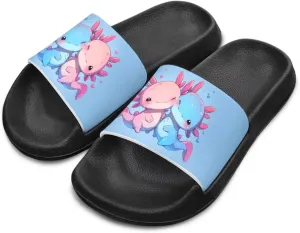 Girls Slip-On Sandals Funny Slide Sandals for Kids Lightweight Design