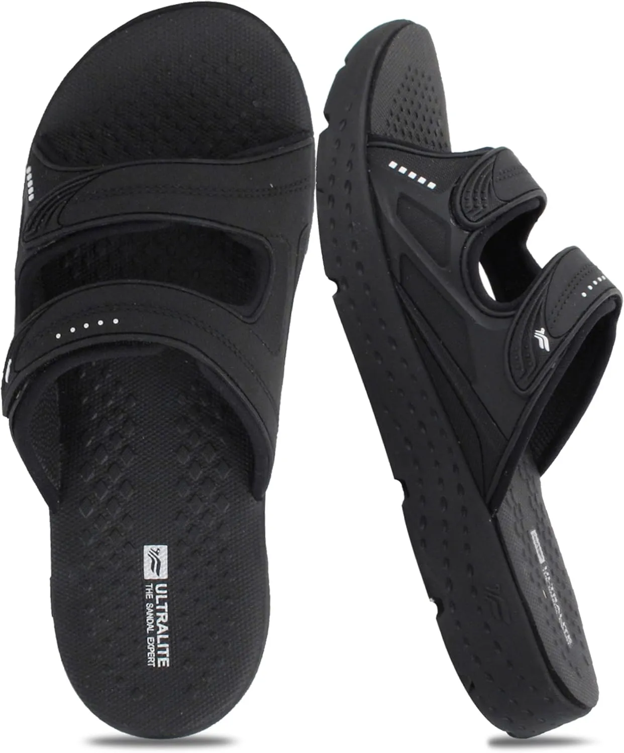 Gold Pigeon Shoes EVA Anti-Fatigue Ultra-Cushion Unisex Slide Sandals Adjustable Straps