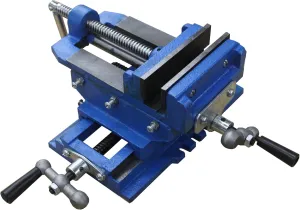 HFS(R) 5" Cross Slide Vise Drill Press Metal Milling 2 Way X-Y Heavy Duty Clamp Machine Benchtop Drill Presses