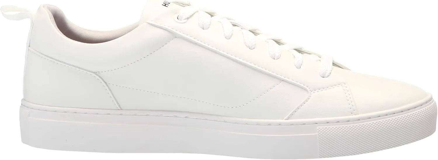 HUGO Men's Essential Two Tone Suede Low Top Sneaker