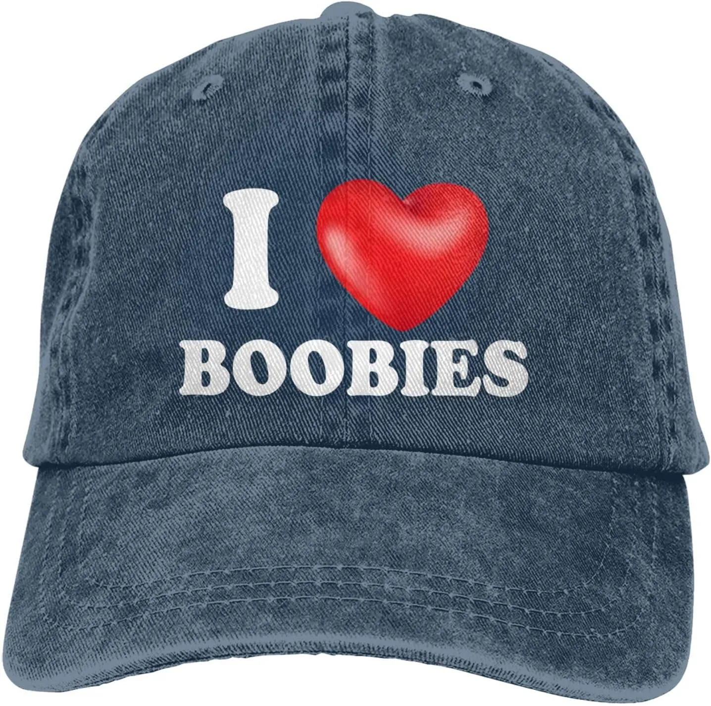I Love Boobies Hat for Men Dad Hat Trendy Hats