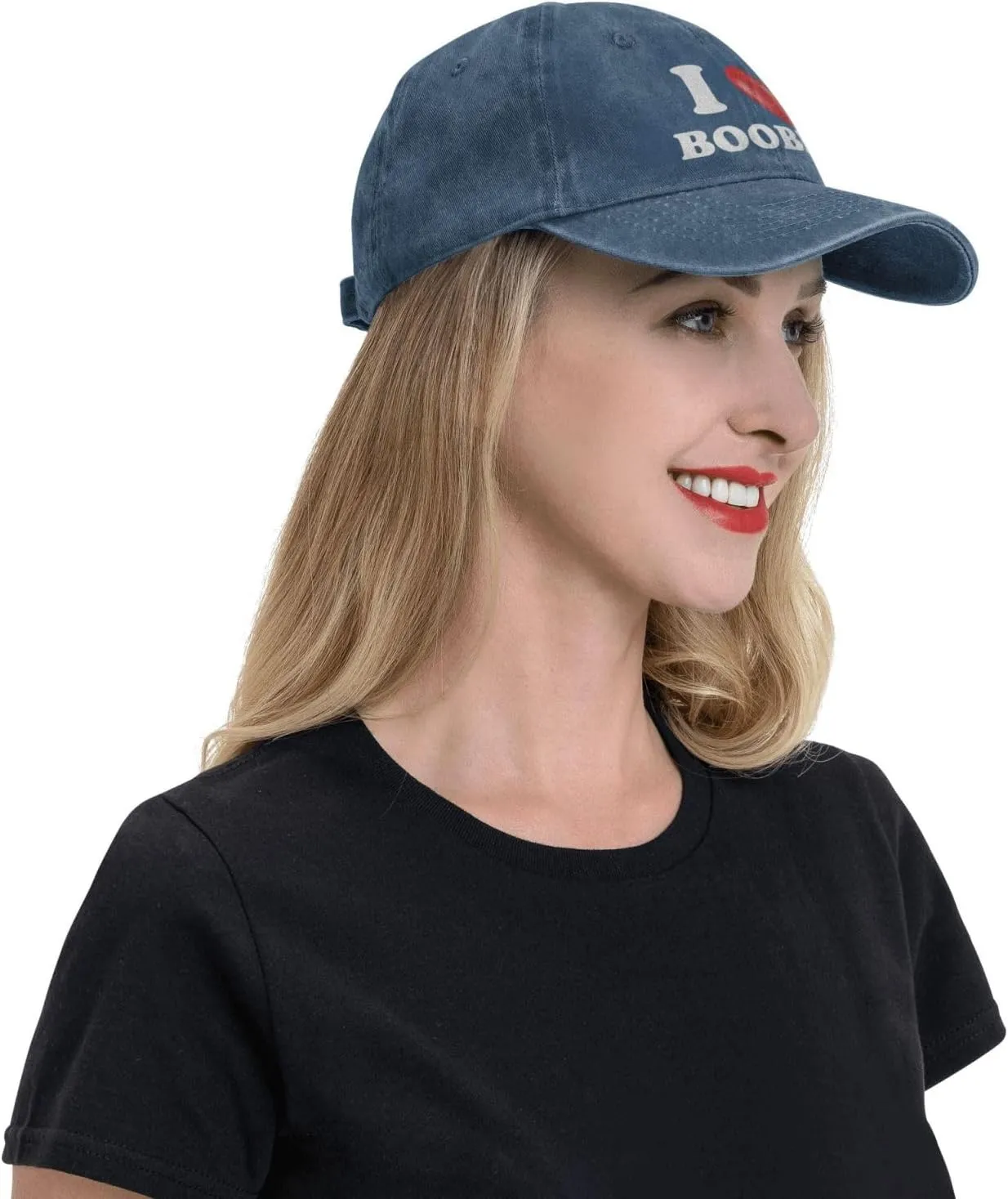 I Love Boobies Hat for Men Dad Hat Trendy Hats