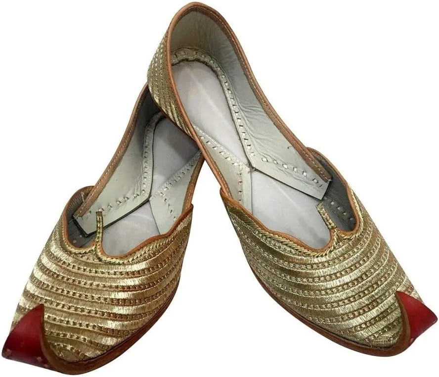 Indian Shoes Punjabi Jutti Bridal Shoes Khussa Shoes Mojari Saree Juti