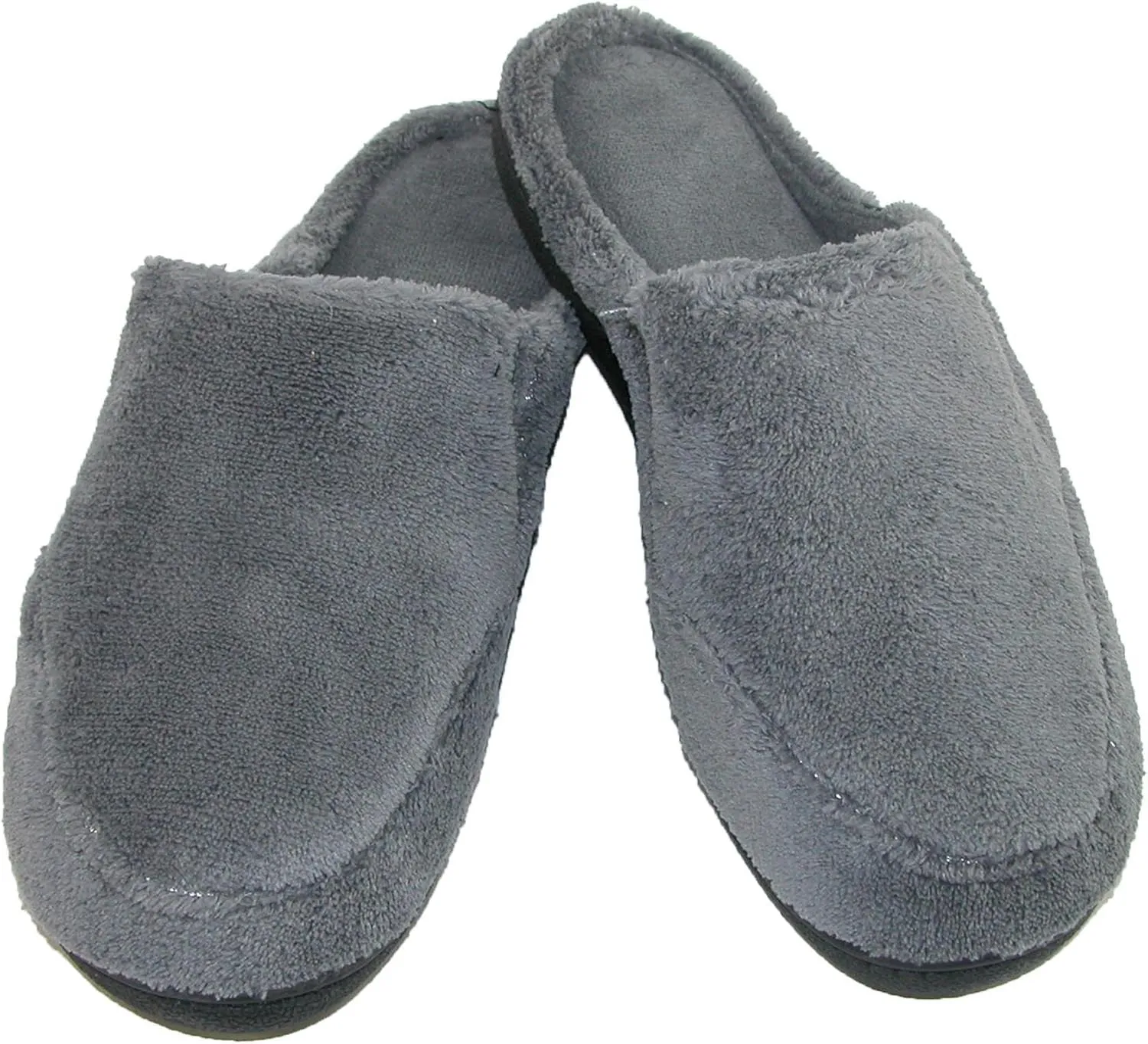 isotoner Mens Microterry Clog Slippers