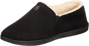 isotoner Men's Recycled Microsuede Nigel Eco Slippers with Advanced Memory Foam and Berber Lining