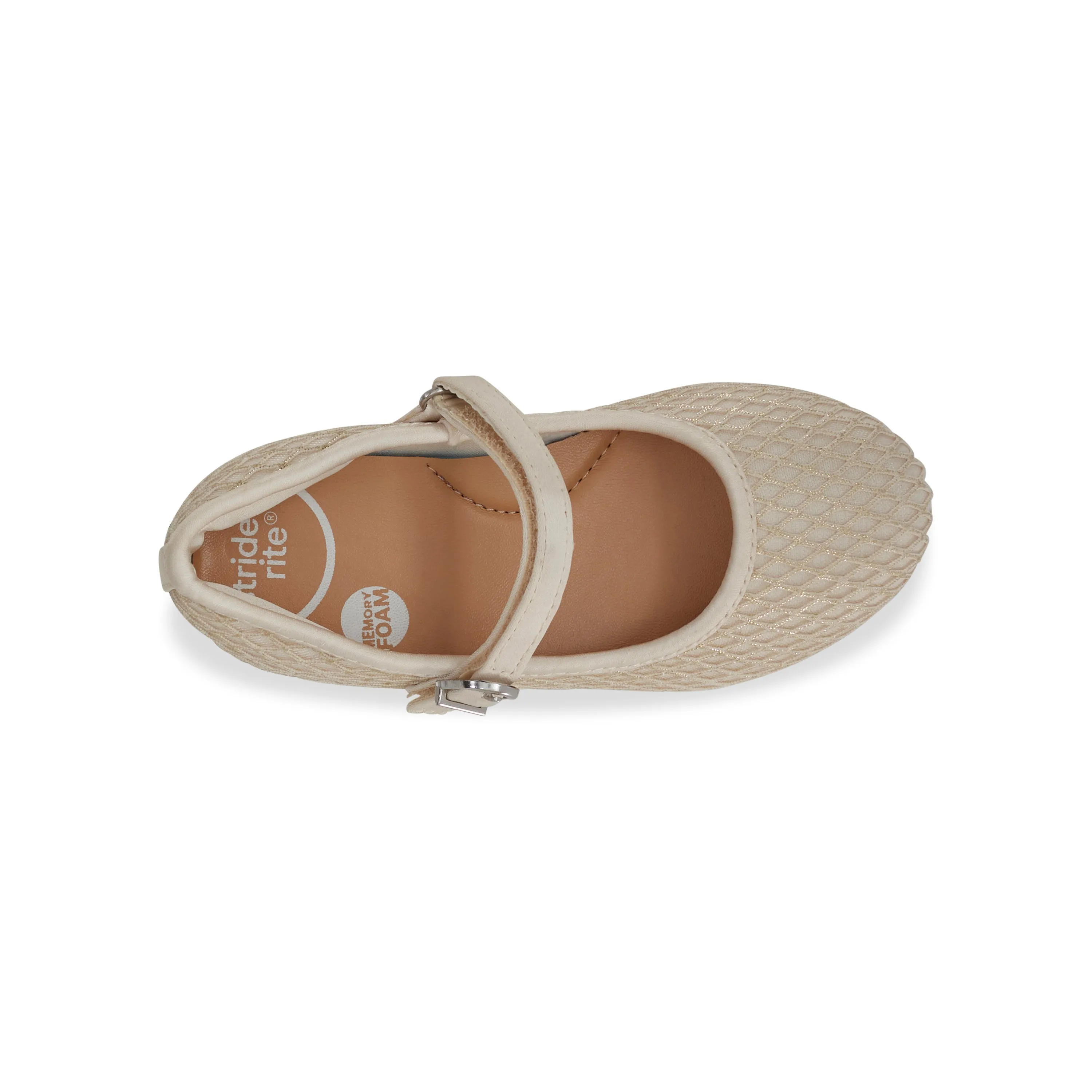 Izzy Ballet Flat - Big Kid Champagne