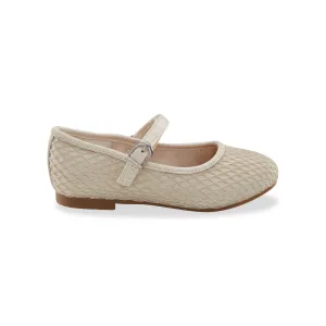 Izzy Ballet Flat - Big Kid Champagne