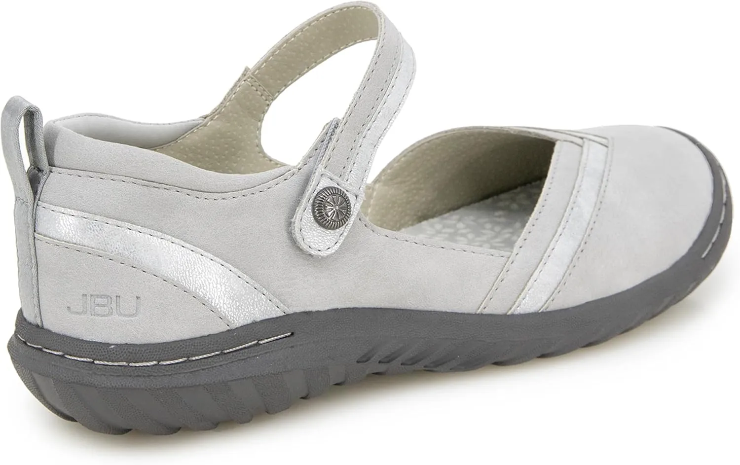 JBU Women's Raven Fashion Comfort Casual Classic Mary Jane Flat