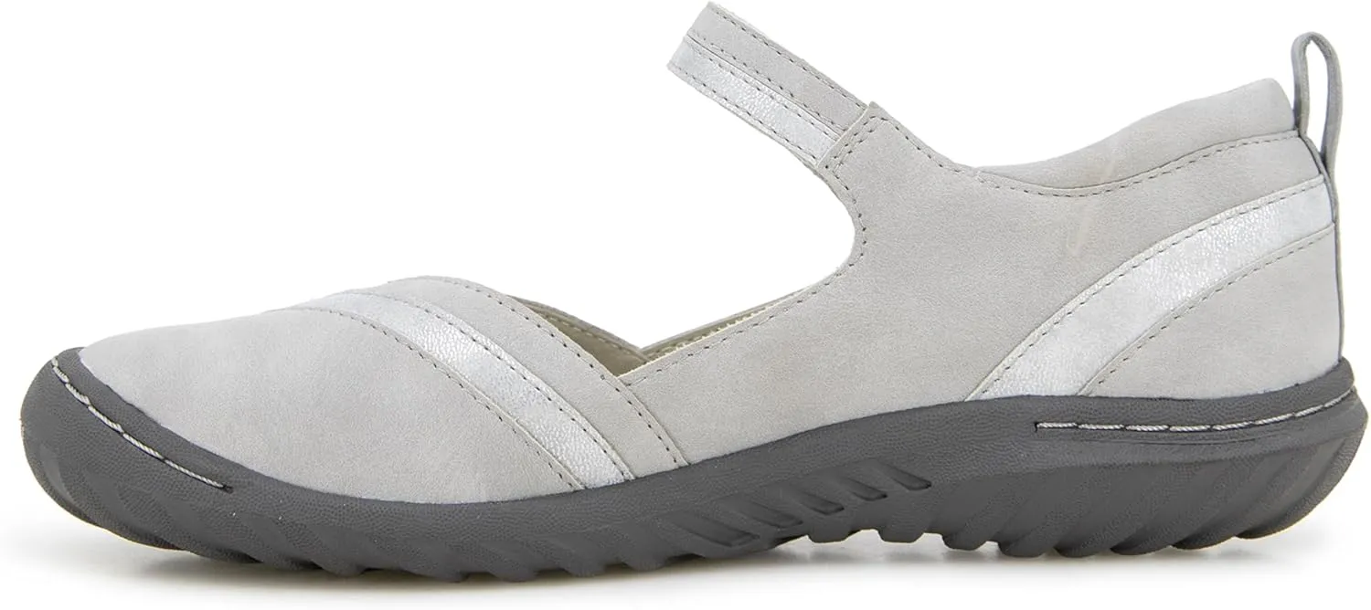 JBU Women's Raven Fashion Comfort Casual Classic Mary Jane Flat