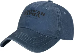 Jehovah Rapha The God Who Heals Baseball Hat Adjustable Classic Dad Hat for Men Women,Black