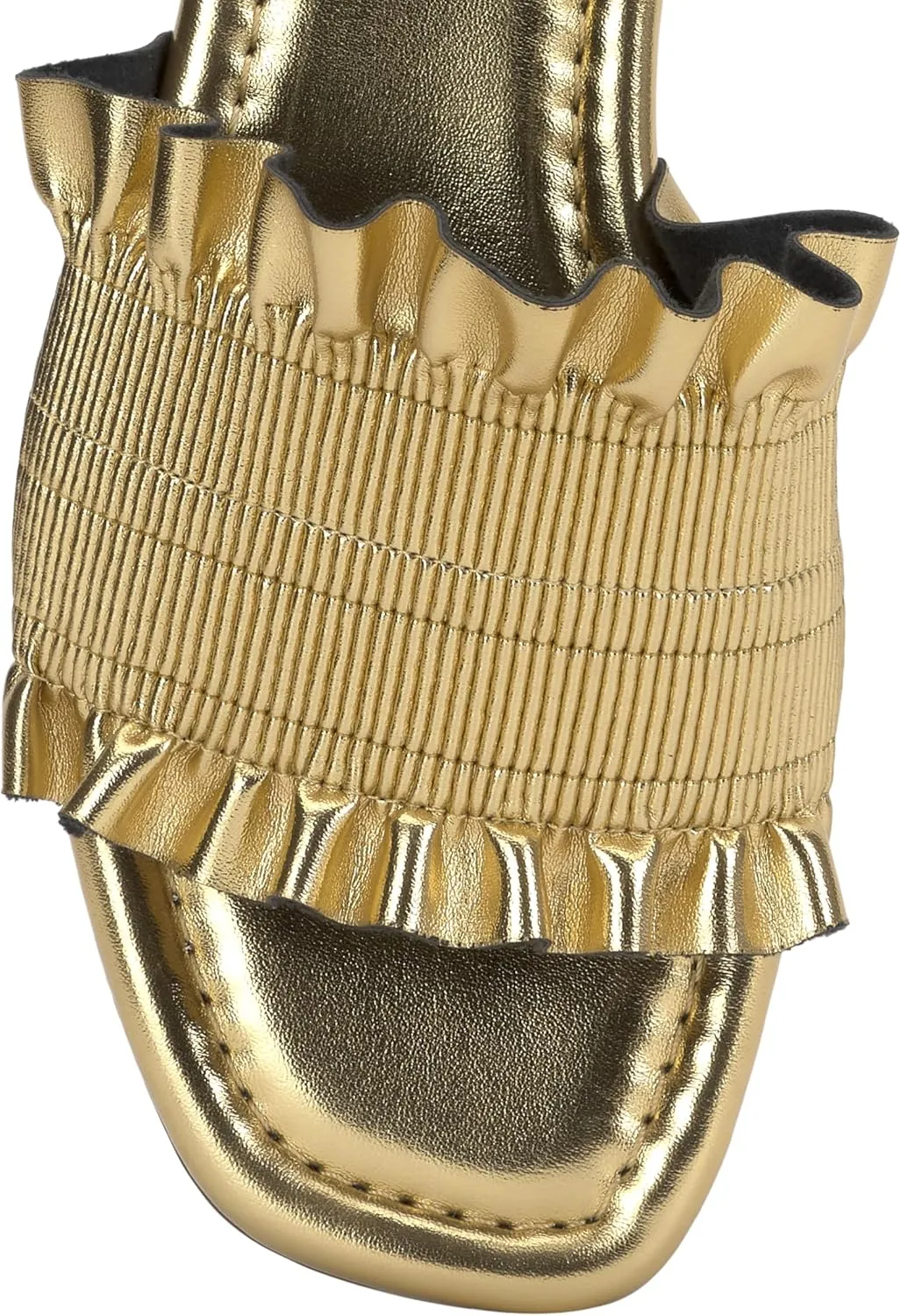 Jessica Simpson Womens CAMESSA Slip On Open Toe Slide Sandals