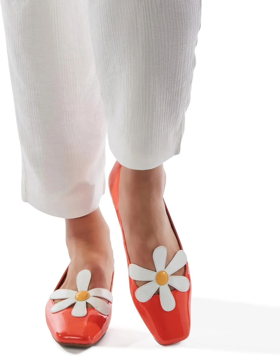 Katy Perry Women's The Evie Daisy Flat Ballet