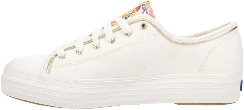 Keds Women's X Rifle Paper Triple Kick Blossom Sneaker