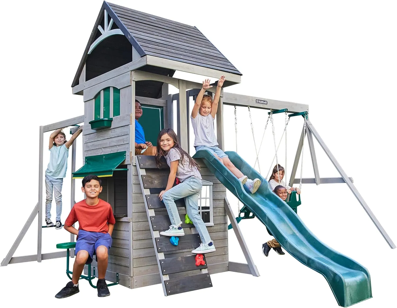 KidKraft River Canyon Swing Set