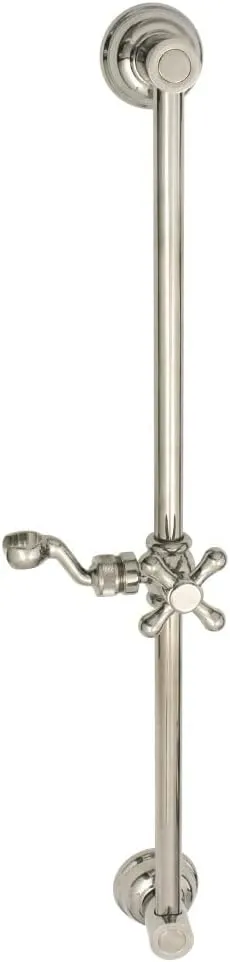 KSX3526SG Kingston Brass Made to Match 24-Inch Shower Slide Bar, Polished Nickel