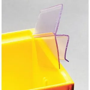 Label Holder, Clip On, 3 in. L, PK25