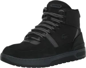 Lacoste Men's T Clip Multicolor Leather & Suede Sneaker