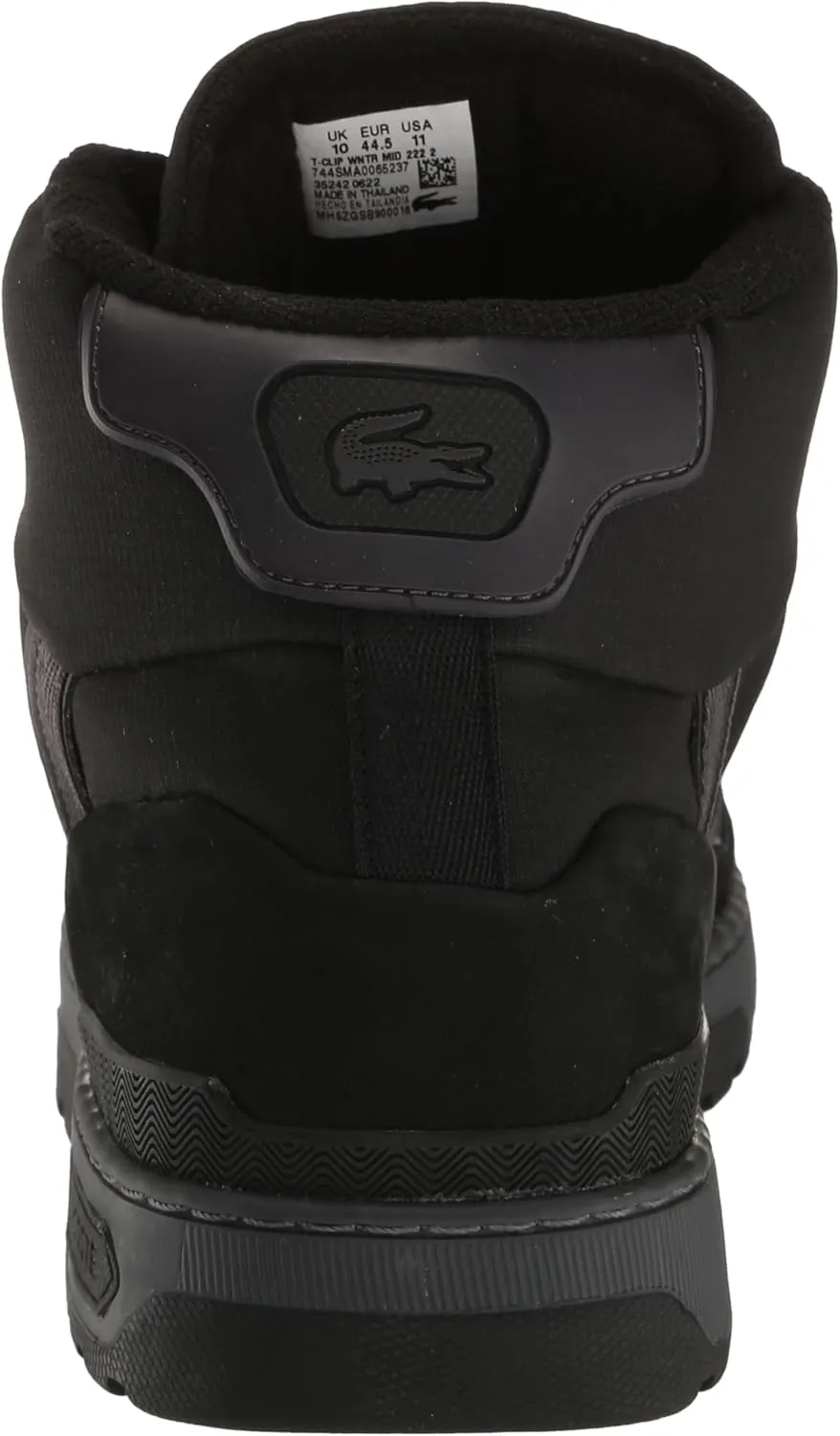 Lacoste Men's T Clip Multicolor Leather & Suede Sneaker