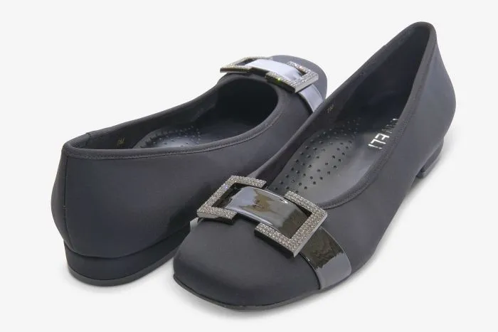 Marmi Shoes Women's Vaneli Sinta - Black Owi