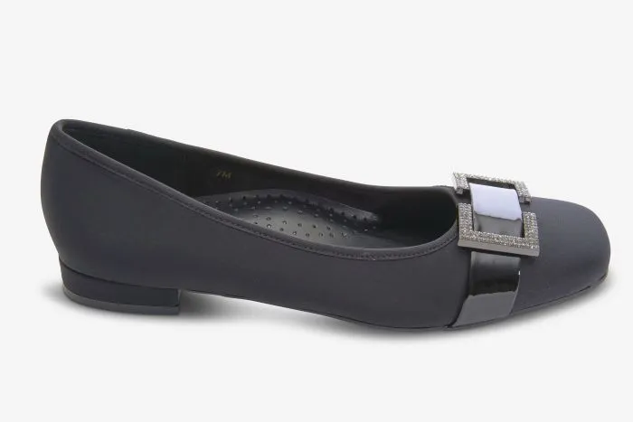 Marmi Shoes Women's Vaneli Sinta - Black Owi