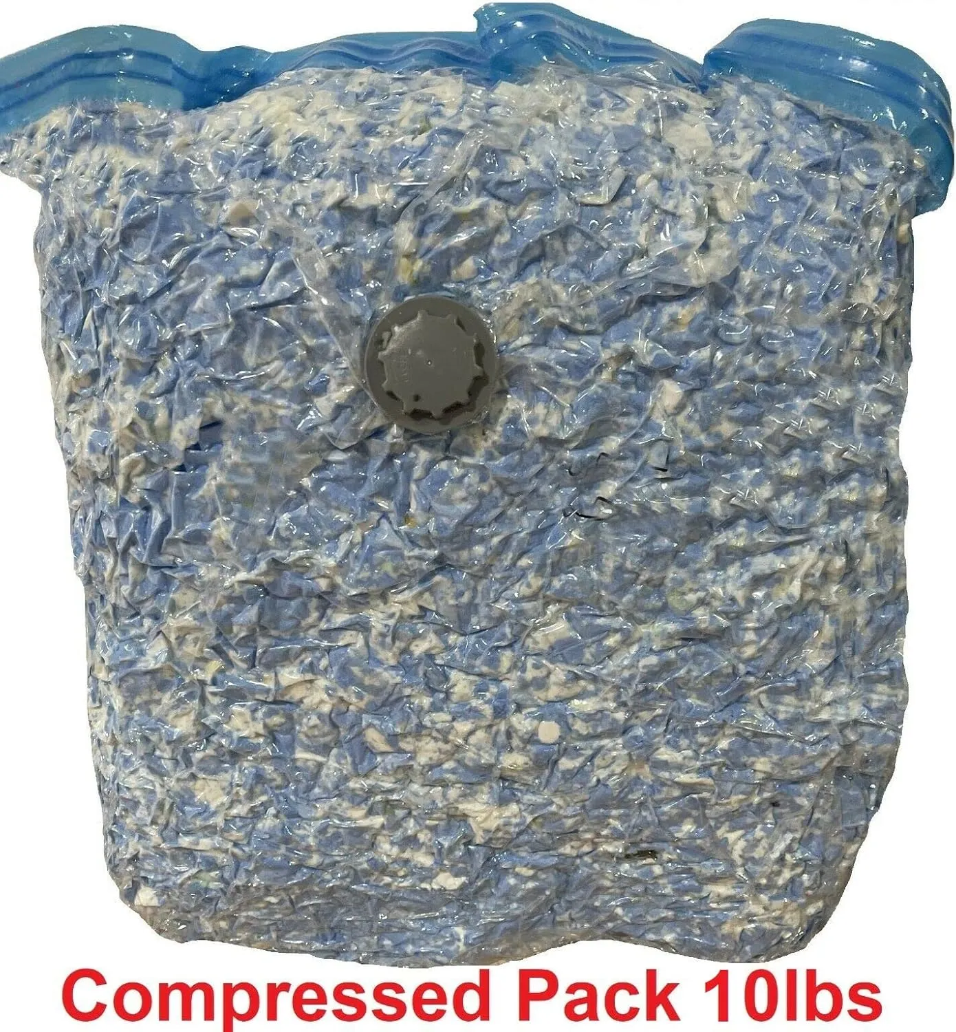 Mattress Grade High Density Cooling Shredded Memory Foam Filling Inserts for King Pillow Stuffing, Bean Bag Filler, Chair, Sofa, Pet Dog Beds, Cushions, and Couch Refill (10 lbs) Made in United States