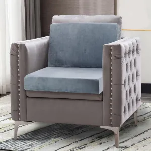 Memory Foam Recliner Chair Cushions,Extra Large Non-Slip 4" Thick Supportive Lumbar Support Pillow for Elderly Supportive Seat Cushion with Lumbar Pillow for Rest(12.8" Backrest Height,Gray
