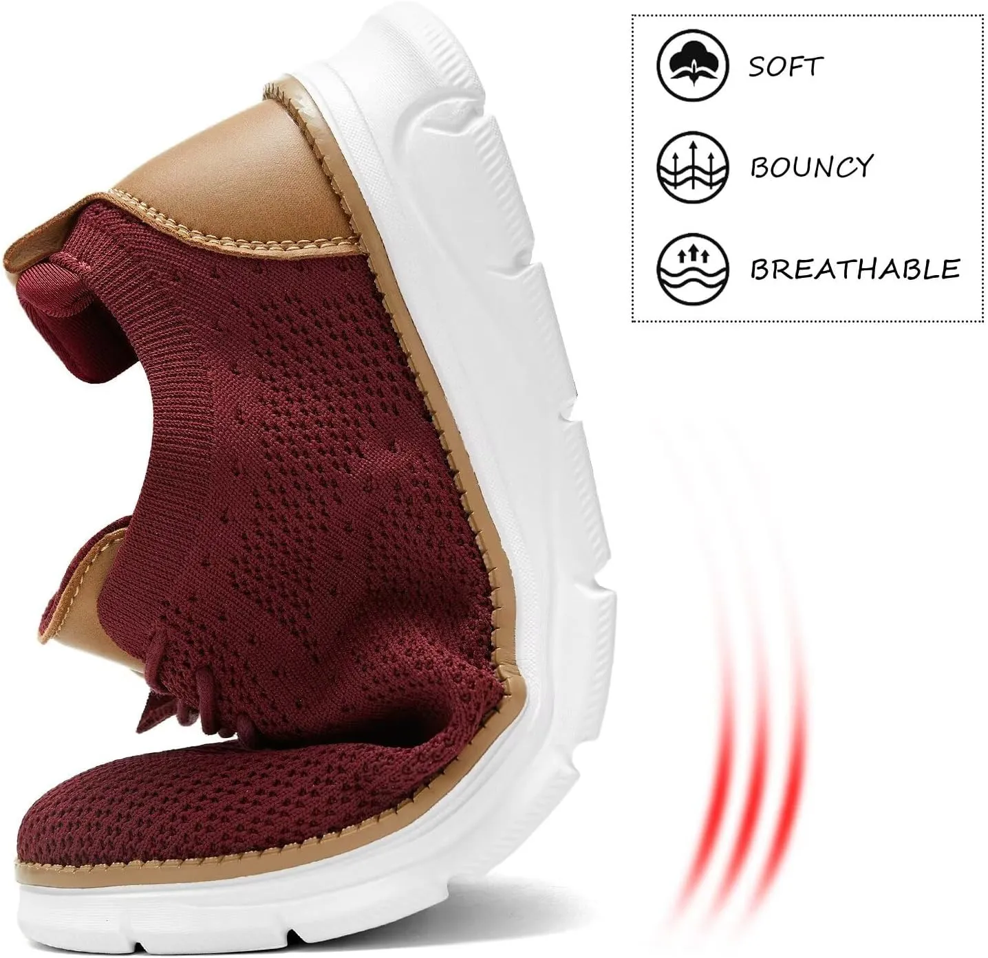 Men's Mesh Sneakers Oxfords Lace-Up Lightweight Casual Walking Shoes Driving Shoes