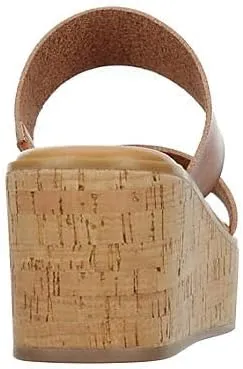 Michael By Michael Shannon Pierre - Women's Platform Open Toe Two Band Slip-On Slide Sandals