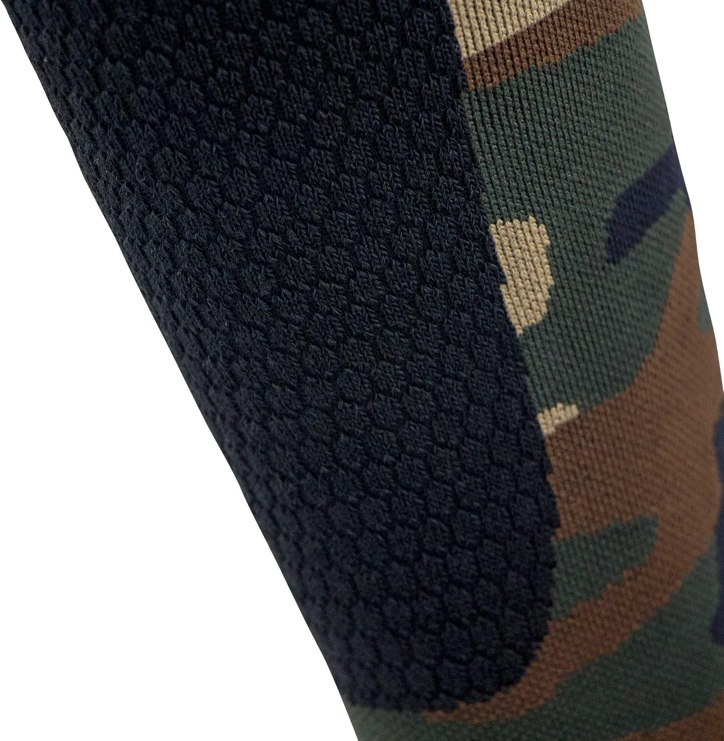 Midweight Camo Snowboard Socks – Merino Wool Winter Cold Weather OTC Ski Sock
