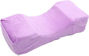 Mikinona Comfortable U Shape Lash Extension Pillow with Side Pocket Neck Support for Eyelash Grafting for Beauty Salons Skin Friendly Design for Enhanced Client Experience