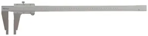 Mitutoyo 160-131 Vernier Caliper, Stainless Steel, Nib Style Jaw, 0-600mm Range,  /-0.1mm Accuracy, 0.05mm Resolution