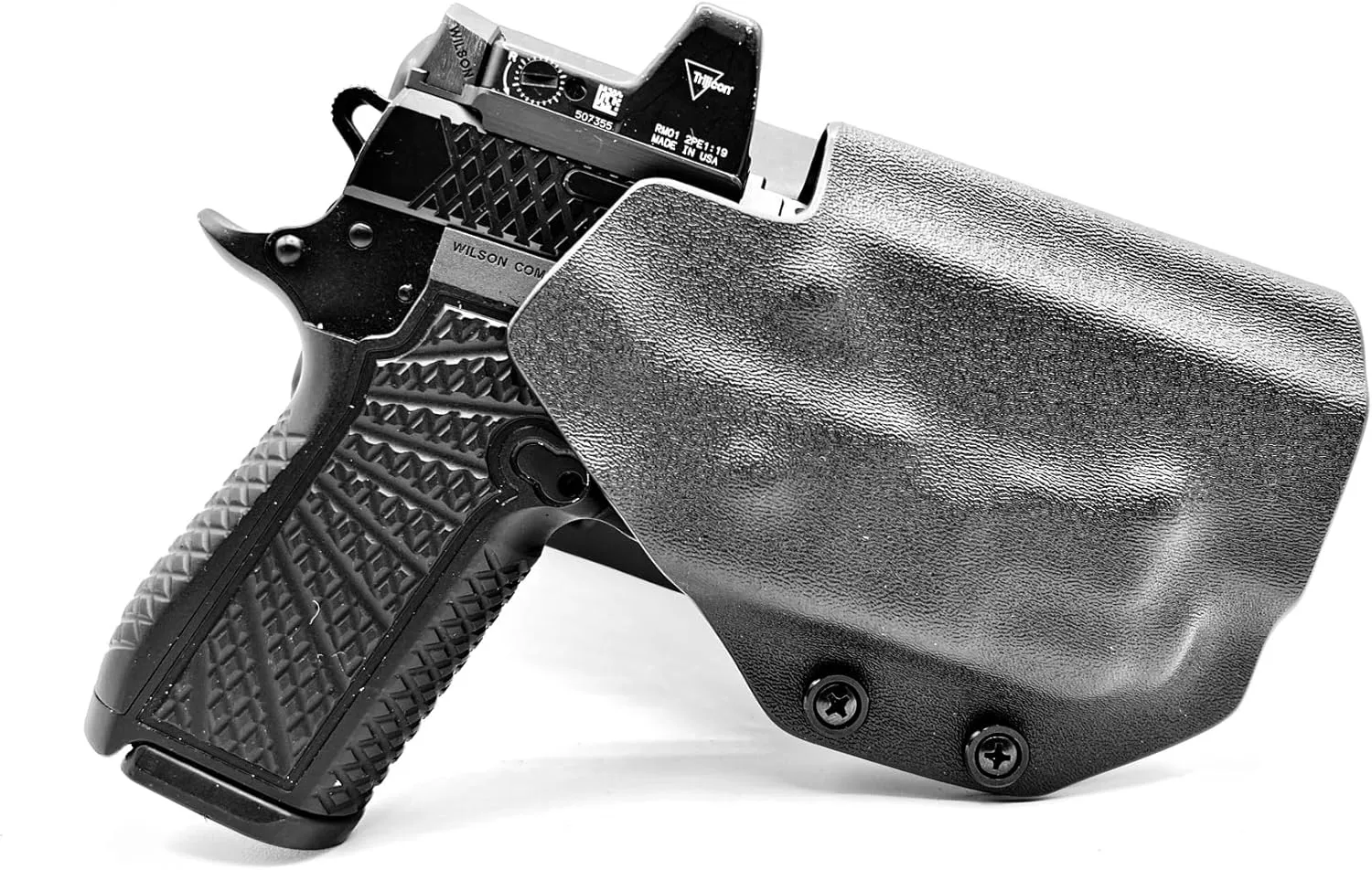 Model 4 Holster for Wilson Combat SFX9, EDC X9 4in - TLR7A, TLR7X Light Bearing, OWB, Right & Left Hand