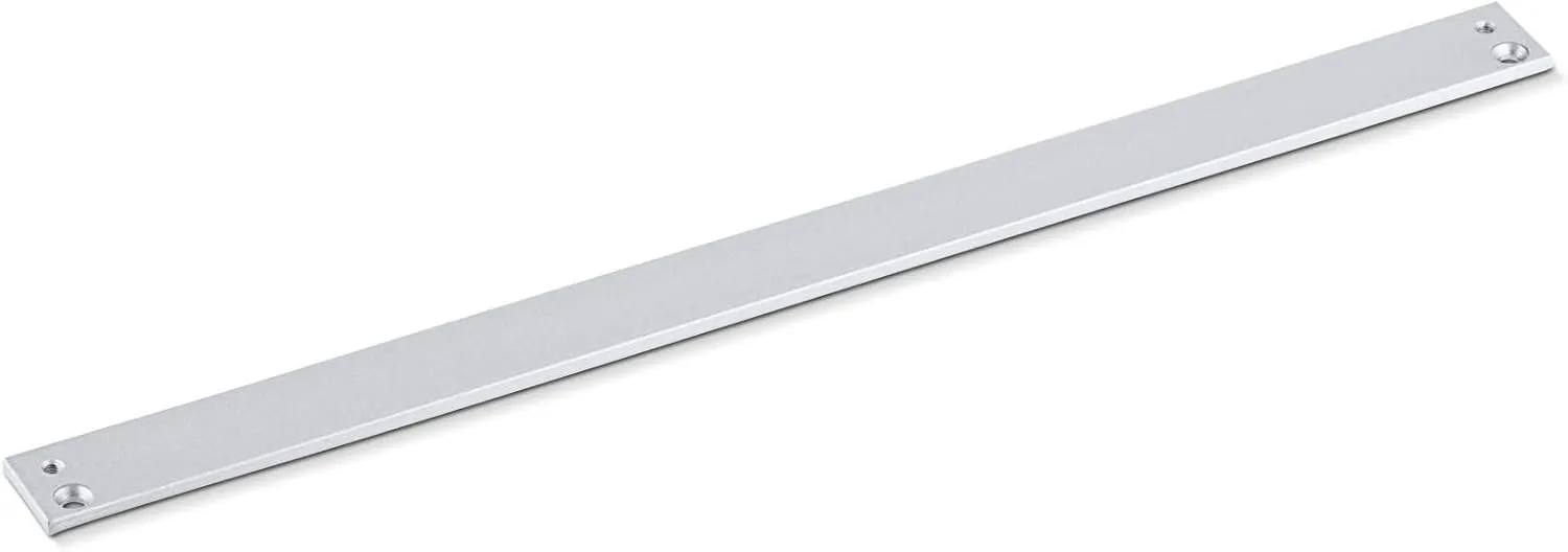 Mounting Plate for Sliding Rail BG, T-Stop for top Door Closer TS 5000 L 124683 Silver