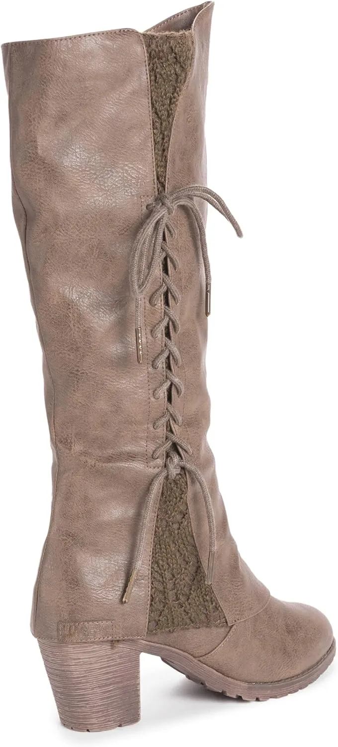 MUK LUKS Women's Lacy Leo Fashion Boots