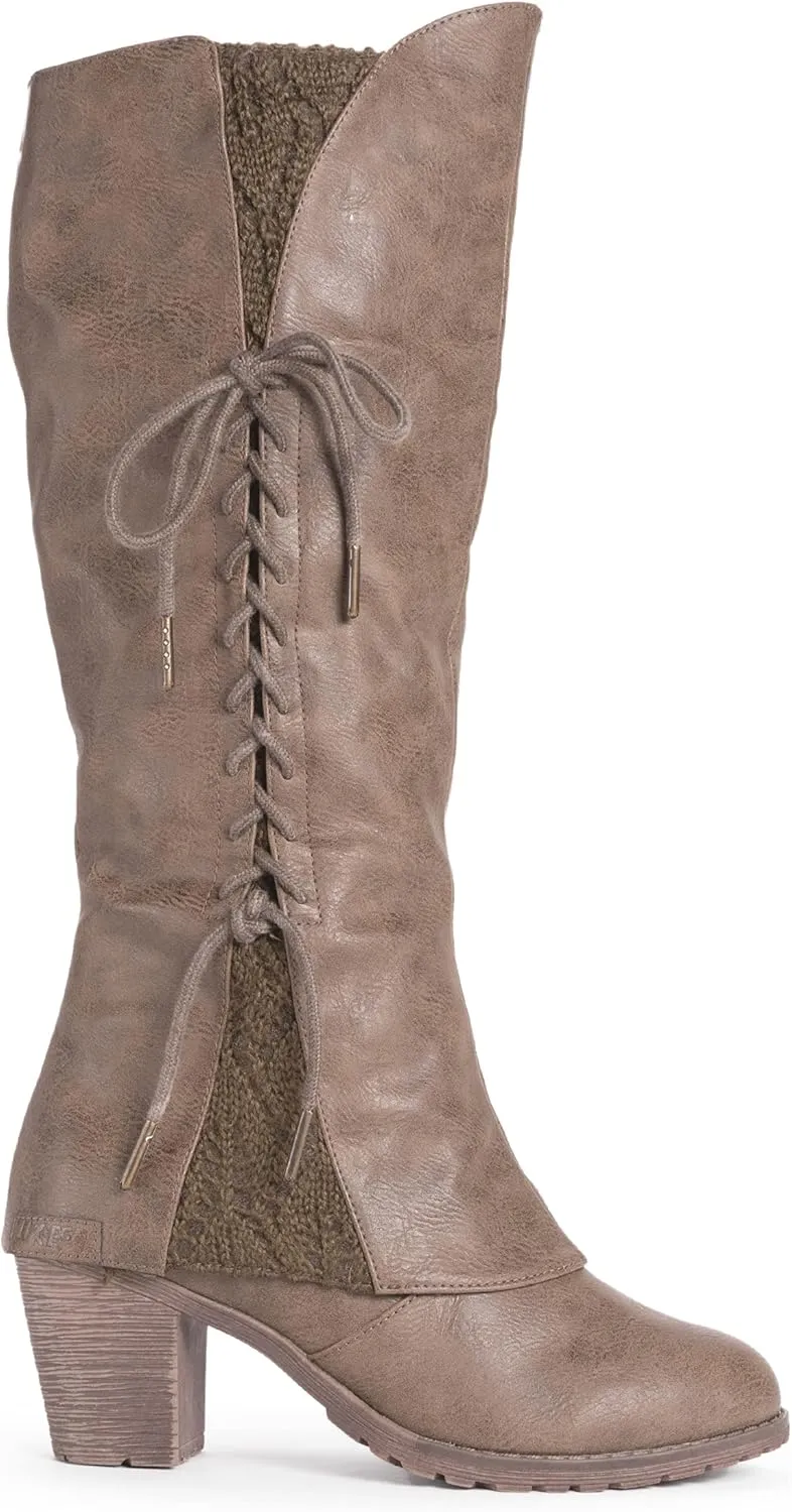 MUK LUKS Women's Lacy Leo Fashion Boots
