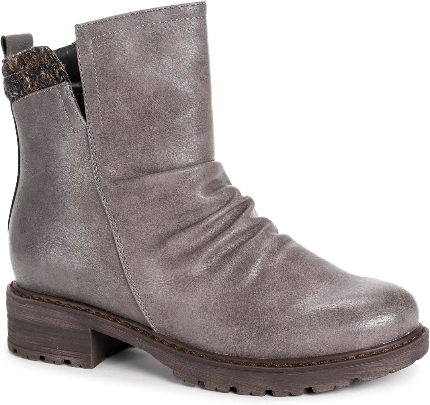 MUK LUKS Women's Lukees Logger Banff Boots Fashion