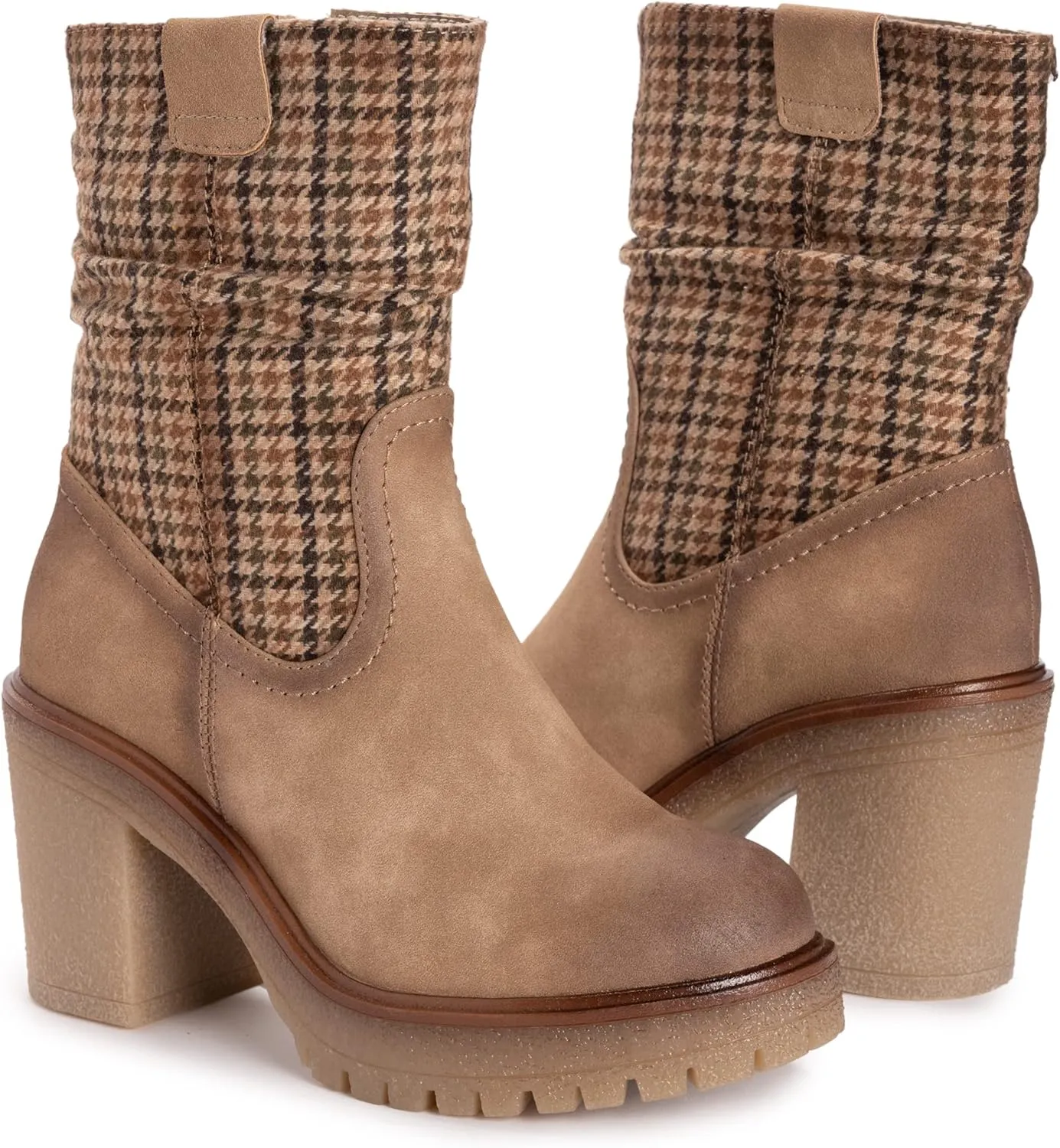 MUK LUKS Women's Riser Pop Boots